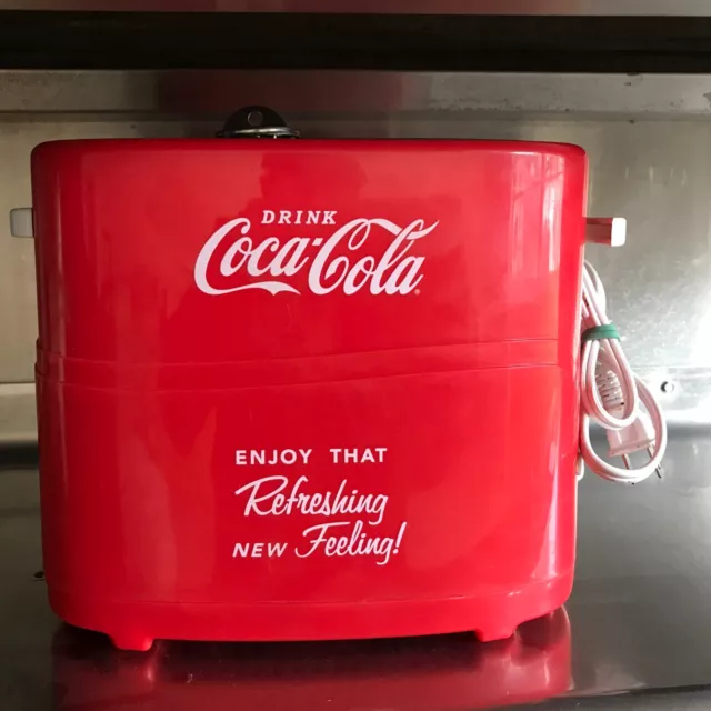 Nostalgia Coca-Cola Pop Up Hot Dog Toaster, Plus Bun Warmer - Retro Fun Party!!!