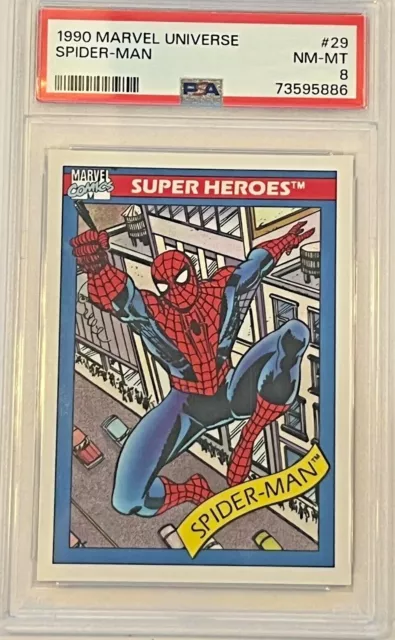1990 Marvel Universe PSA 8 - Pick your card!