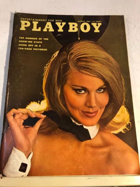 Playboy Adult Magazine  March  1967 Sharon Tate   Fran Gerard  CF  733
