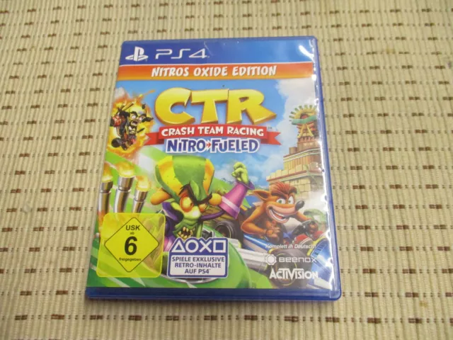 CTR Crash Team Racing Nitro Fueled Nitros Oxide Edition per Playstation 4 PS4