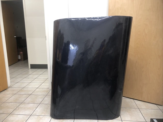 Carbon Fiber Sheets Twill Woven And Coated Substrate - Off Cuts, Roll Pieces