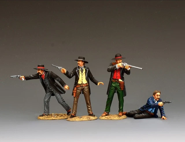 Figurine King & Country TRW188 – Apache Accroupi Avec Winchester