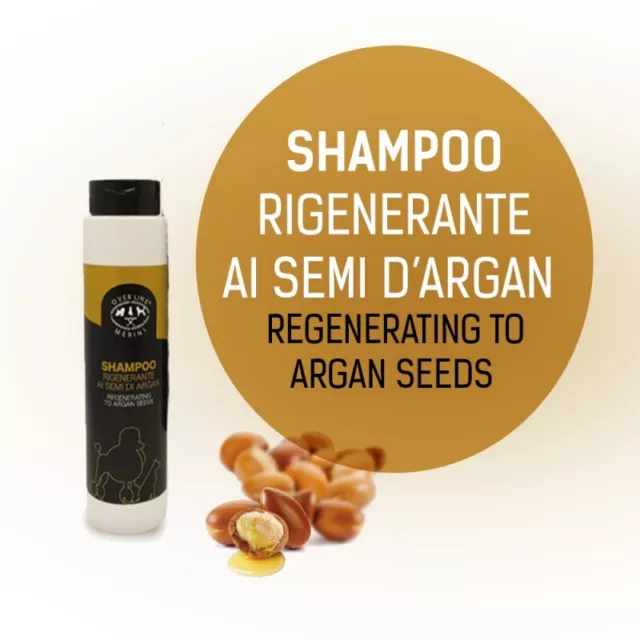 Shampoo Cane Rigenerante Ai Semi D'argan 250 Ml