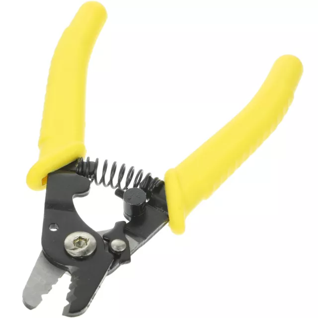 GQ-336 Cable Stripper Wire Cutting Pliers 3 Hole Fiber Optic Stripping Tool