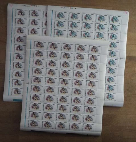 1999 Rumänien; 500 Serien neue Olympische Sportarten, MNH, MiNr 5441/43, ME 1250