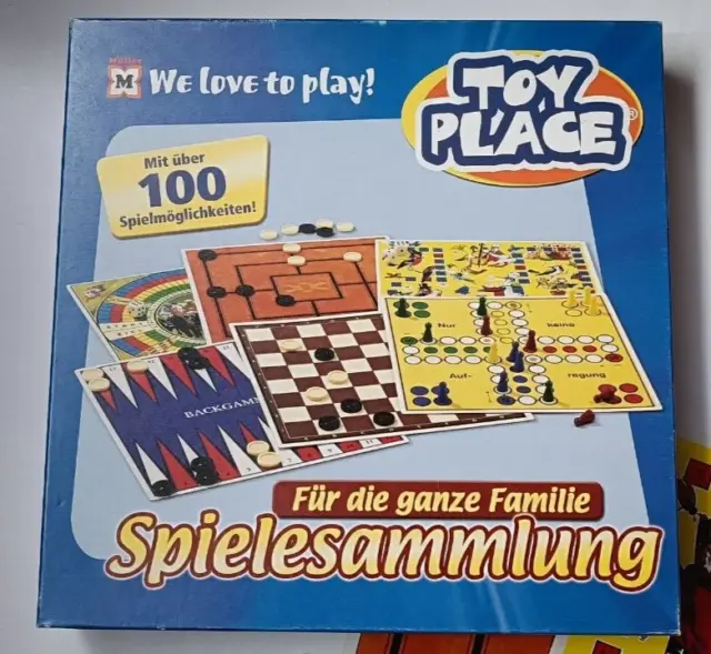 Spielesammlung für die ganze Familie 100 Spielmöglichkeiten Toy Place  Müller 2