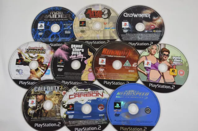 Sony PS2 Disc Only Games - Playstation 2 - Big Selection - Multi Listing