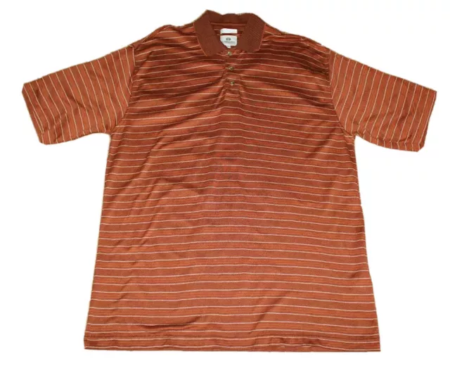 Lone Cypress Pebble Beach polo shirt men's Large 2-ply double mercerized cotton