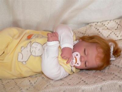 ~KeMpEr CaSsiDy MoHaiR Wig PaLe PaLe BLoNdE 12/13~ REBORN DOLL SUPPLIES 