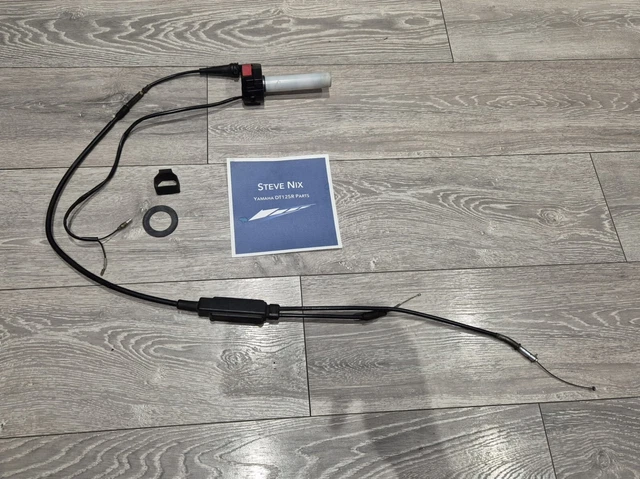 YAMAHA DT125R THROTTLE Body Tube Kill Switch Cable Splitter 3ET DT DTR ...