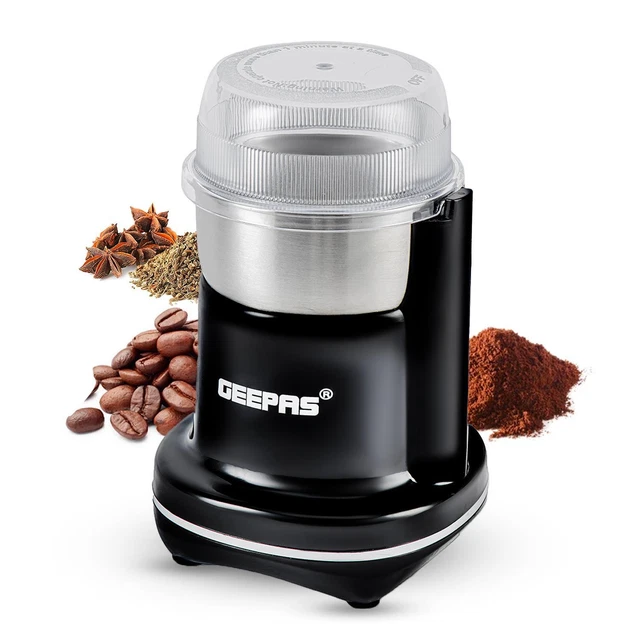 COFFEE GRINDER 200W Electric Wet & Dry Grinder Beans Nuts Spice