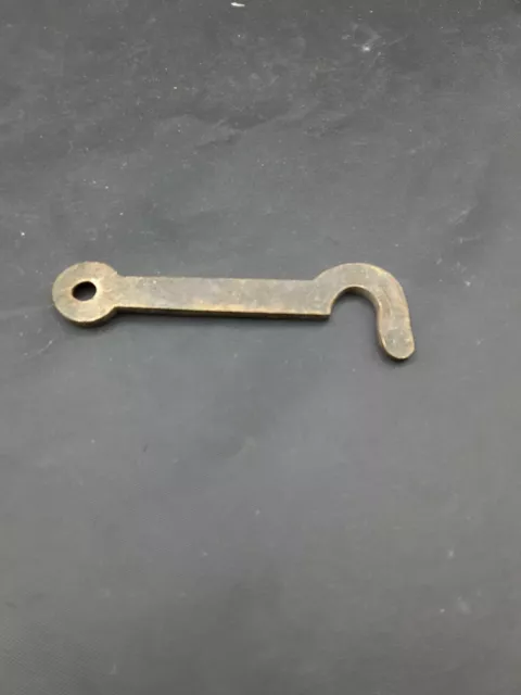 Old Hook Vintage Door Shutter SOLID Brass 3” Latch Catch Outside Use