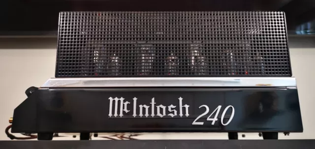 Vintage McIntosh MC240 Tube Stereo Power Amplifier (Serviced & Re-capped/Tubed) Vintage McIntosh MC240 Tube Stereo Power Amplifier (Serviced & Re-capped/Tubed)