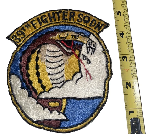 Korean War Japanese Made 39th Fighter Interceptor Squadron Patch