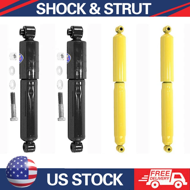 For 1973-1974 Chevrolet P30 Van Front Rear Shock Absorber 4x Monroe