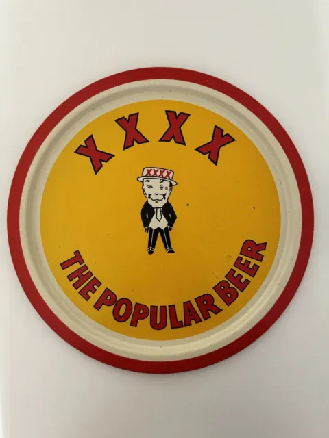 Vintage XXXX Beer Tray Four-ex By Castlemaine