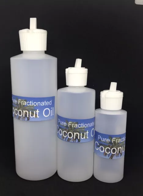 FRACTIONATED  COCONUT OIL 100% PURE CARRIER OIL FOR SKIN MASSAGE and more