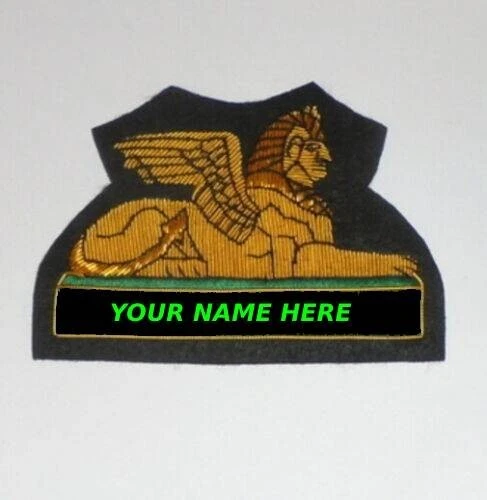 Custom Name Royal King Ancient Egypt Egyptian Sphinx Pharaoh Dynasty RA Patch 33