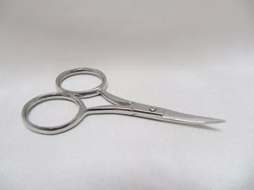 Curved Wide Bow Embroidery 3.5" / 9cm Scissors