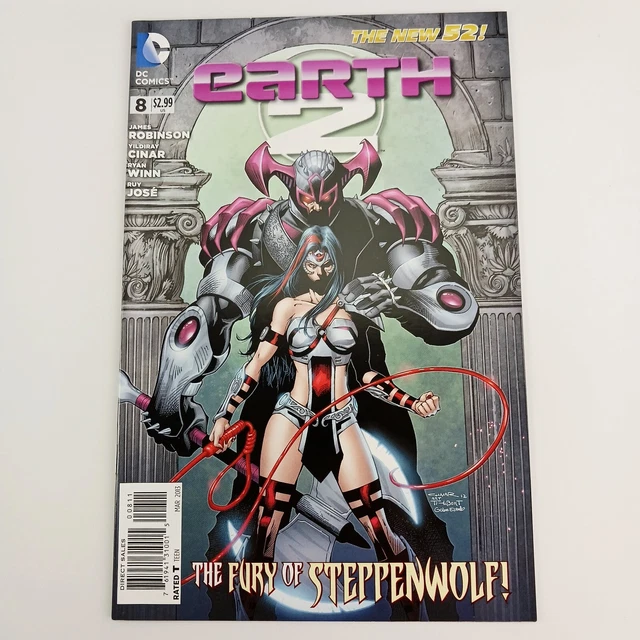 Earth 2 #8 2013 The New 52 DC Comics - The Fury of Steppenwolf