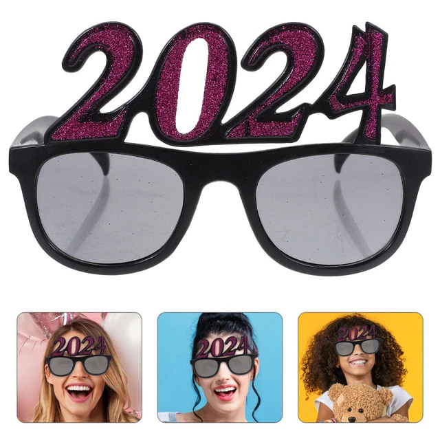 2024 NEW YEAR Party Party Prop 2024 Sunglasses Funny Glasses Prop Party