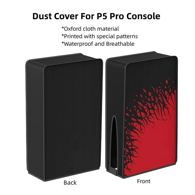Housse Anti-poussière Translucide Pour PS5 Pro – Protection Verticale Universelle, Matériau Transparent | Garde La Console Propre, Installation Facile