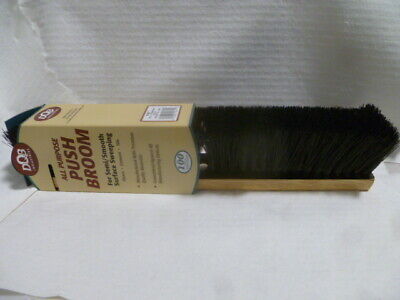 DQB Black Poly Pushbroom Head 18" x 3" DQB#10642 - NEW IN BOX