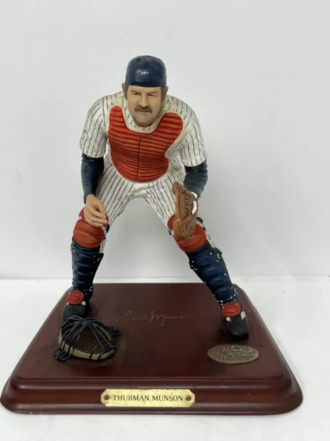 Vintage THURMAN MUNSON Danbury Mint All Star Figurines 2003 MLB ~ No Box.