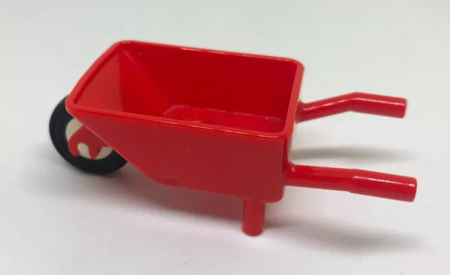 Lego 1x 98288c01 Utensil Wheelbarrow (98288 / 3464c03) Rosso 6293823 4646527