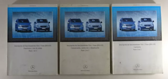 Manual de Taller Mercedes-Benz Vito + Viano + Westfalia W639 desde 2003