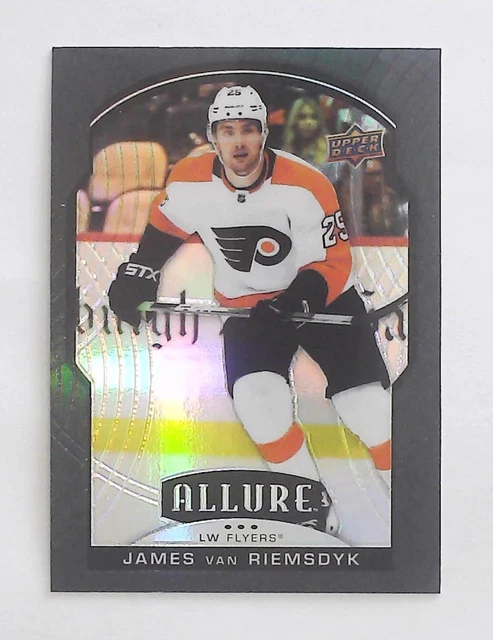 2020-21 Upper Deck Allure Hockey Black Rainbow James Van Riemsdyk