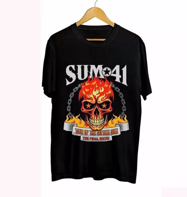 Sum 41 Band 2024 2025 Tour Of The Setting Sum T-Shirt Full Size S-5XL TR9734 3