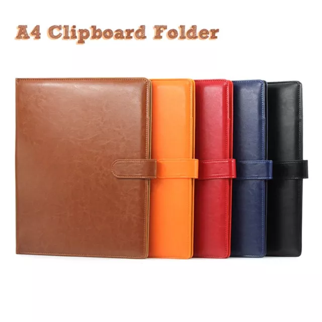 A4 Portfolio Case, Executive Organizer with Clipboard & Pad Conference Folder UK