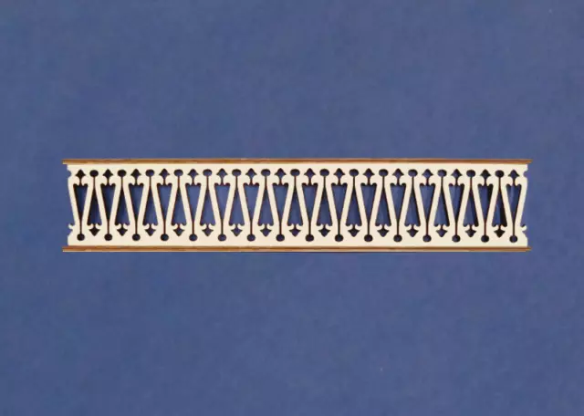 Dollhouse Miniature 1:12 scale Porch Railing