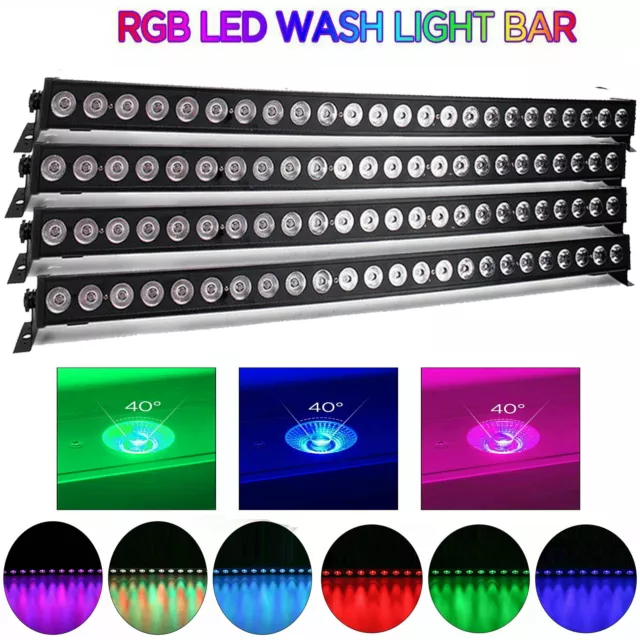 24*3W LED Bühnenbeleuchtung Wall Washer Licht Bar DMX DJ Club Party Lichteffekt