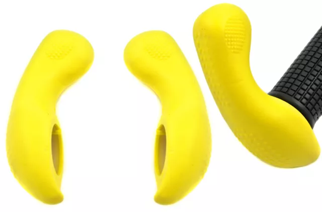 Outland Short Ski Type Bar Ends,Kraton Rubber Stubby Bar End Yellow 69% Off Rrp