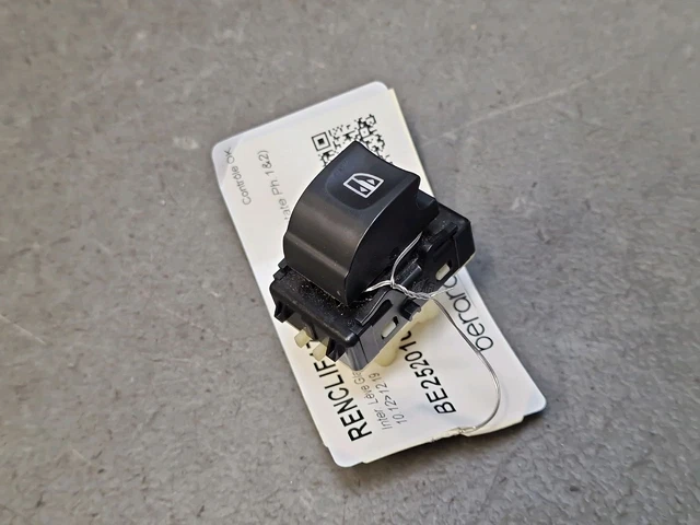 Interruptor De Elevalunas Eléctrico Para Renault Clio 5 Y Captur II - Número OEM 25401-5831R, Color Negro