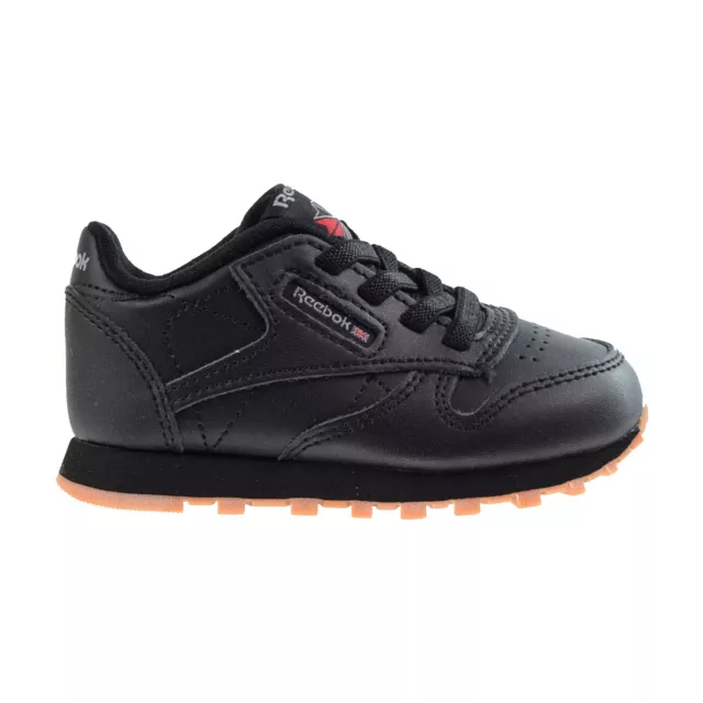 Reebok Classic Leather Toddlers Shoes Core Black-Gum GX9396