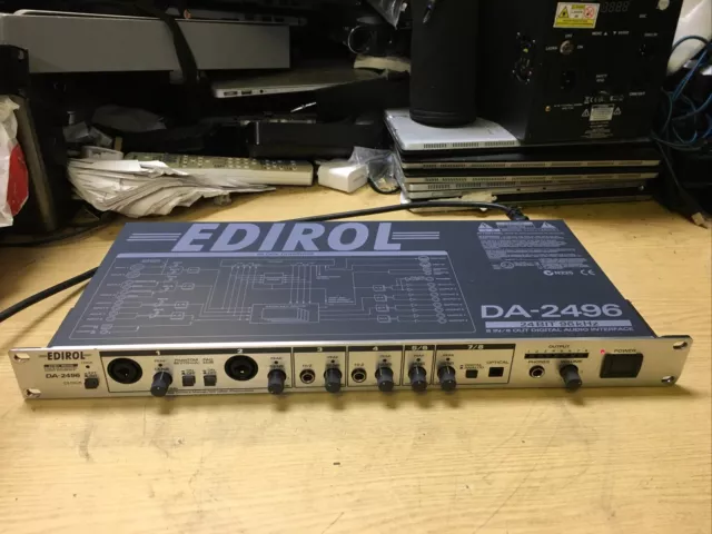 EDIROL DA-2496 Digital Audio Interface Roland - Spares Or Repairs