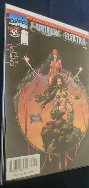 Witchblade Elektra: Devil's Reign Chapter 6, 1997 Top Cow/Image/Marvel Comics 2