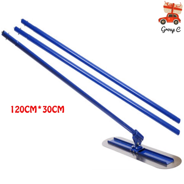 Betonverteiler 5,4m Lang - Edelstahlkelle Mit Verstellbaren Stangen - Für Große Flächen