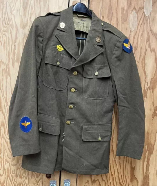 US ARMY AIR Force Enlisted Flight Cadet Uniform Jacket EUR 32,51