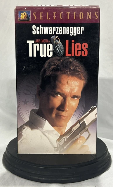 TRUE LIES (VHS, 1995) Arnold Schwarzenegger ALL VHS BUY 2 GET 1 FREE £4 ...