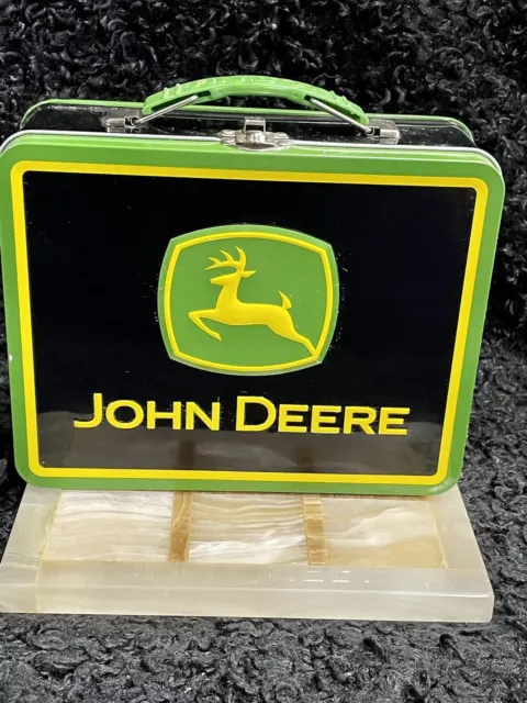 Vintage Classic John Deere Metal Lunch Box