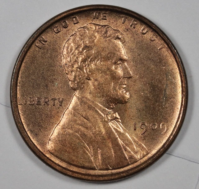 1909-VDB Lincoln Head Cent.  BU.  184353