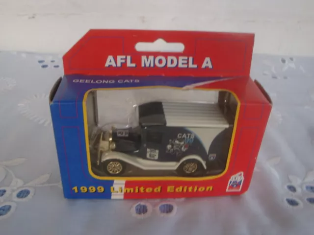 AFL Model Limited Edition AFL Football Collectable Club Car Geelong Cats 1999