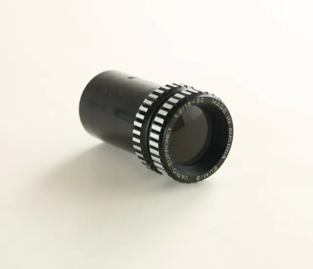 Lens for Super 8 MM Eumig Mark 610D Film Projector 1,3/15-30
