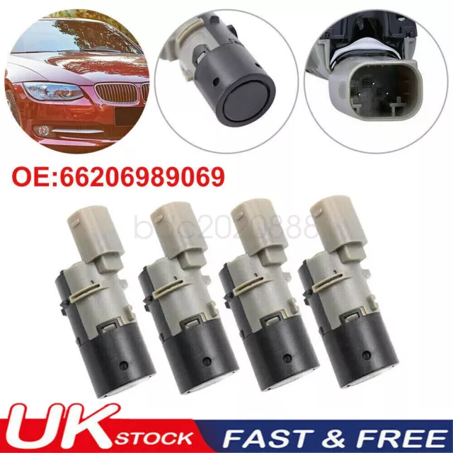 4X Parking Reverse Sensor SET For BMW E39 E46 E60 E61 E65 E66 X3 E83 X5 E53 PDC