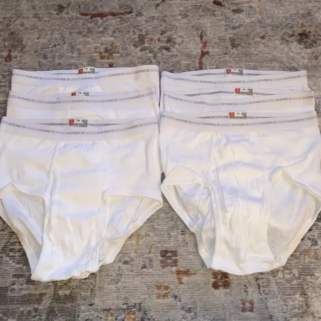 2 PAIRS Genuine Dutch Military GI Underwear Briefs Ribbed Mens Medium NOS