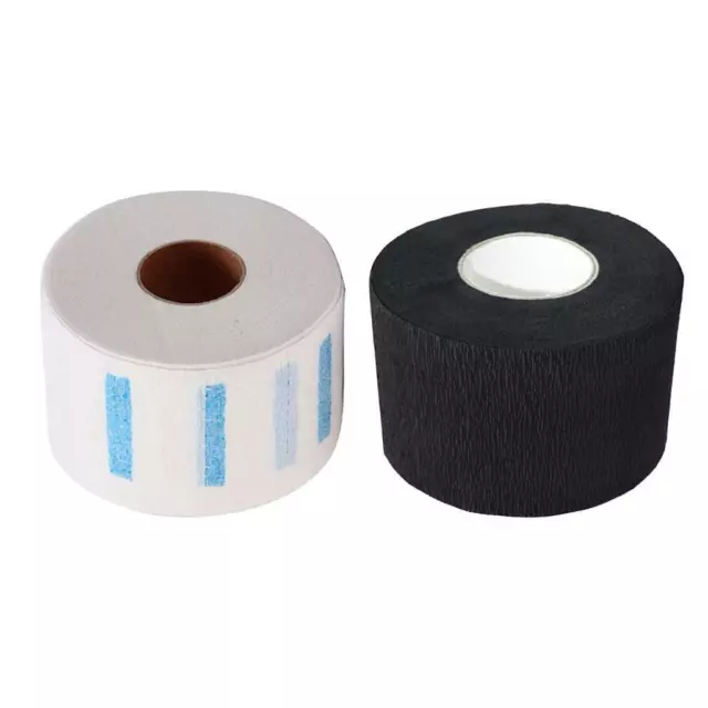 Barber Neck Ruffle Roll Paper Disposable Haircut Collar Salon Accessories